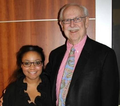 Prof. Dan Stolper and Victoria Tillman